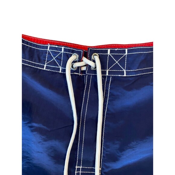 Polo Ralph Lauren Swim Trunks Mens S Blue Swim Drawstring Mesh Lined Red Pony - Picture 8 of 16
